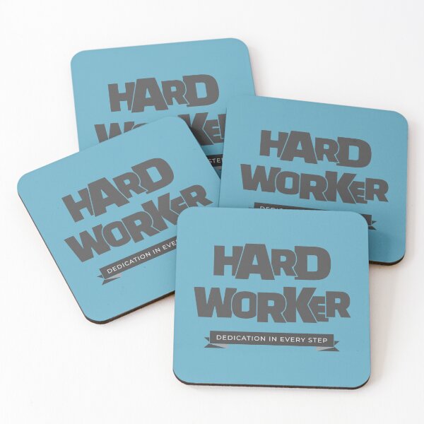 Item preview, Bold Hard Worker Motivational Typography designed and sold by toonword93.