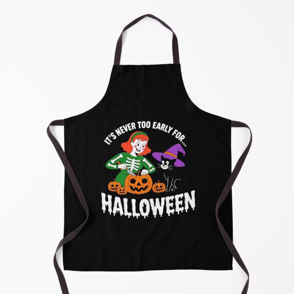 Item preview, Its Never Too Early for Halloween Cat Pumpkin Jack O Lantern designed and sold by ProudForFunny.