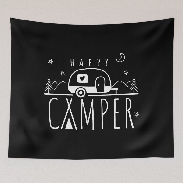 Item preview, Funny Happy Camper Camping Lover designed and sold by AndreaBonnie.