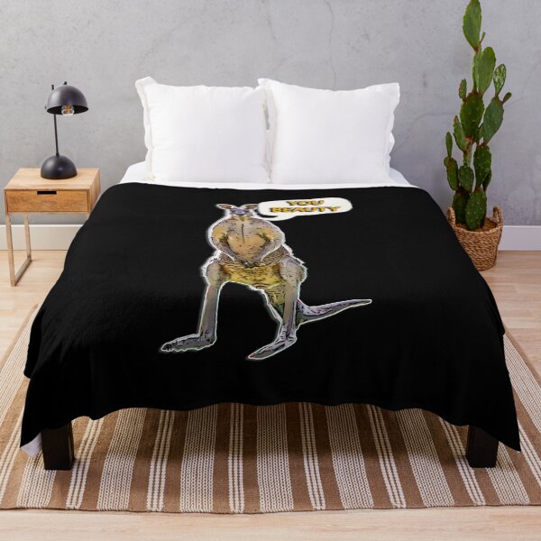 Item preview, Aussie Kangaroo Cartoon with Speech Bubble Saying You Beauty designed and sold by Michael van der Hoorn.