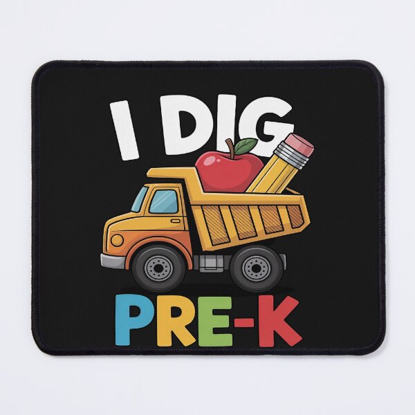 Item preview, I Dig Pre-K Teacher Student Truck School designed and sold by Hofersofer.