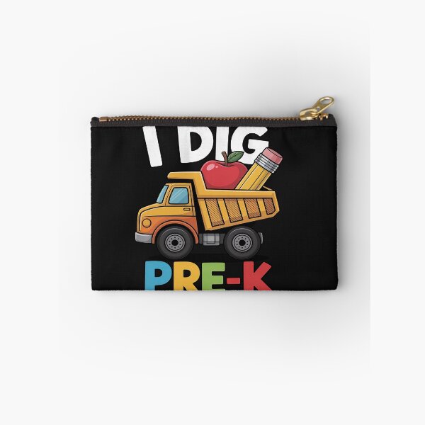 Item preview, I Dig Pre-K Teacher Student Truck School designed and sold by Hofersofer.