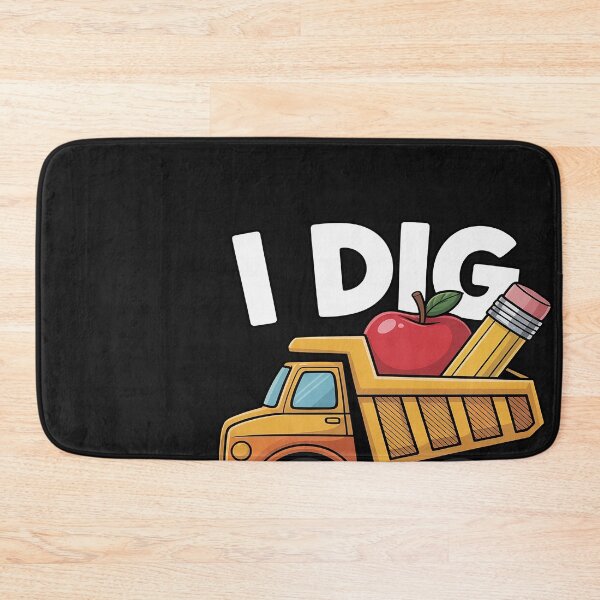 Item preview, I Dig Pre-K Teacher Student Truck School designed and sold by Hofersofer.