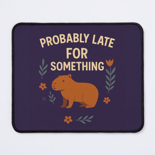 Item preview, Probably Late for Something designed and sold by SarcasticSarah.