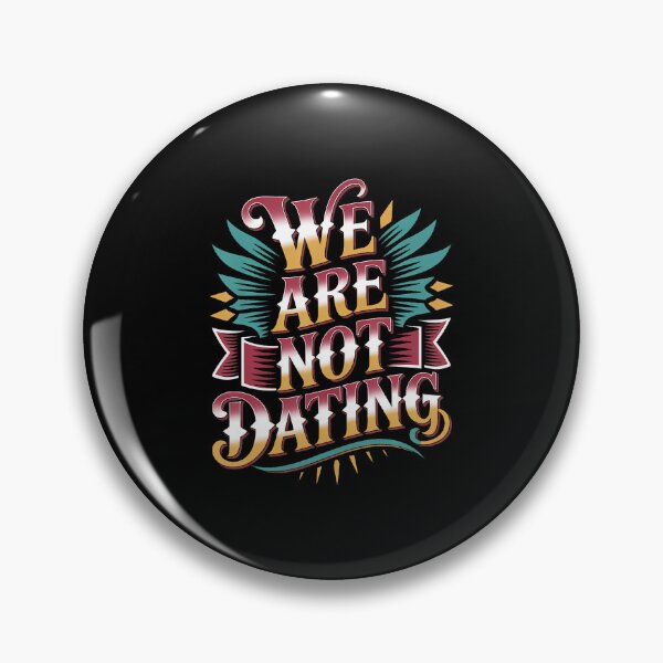 Item preview, We Are Not Dating Situationship Denial Couple designed and sold by MargieLauren.