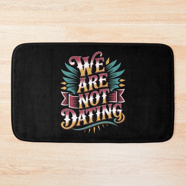 Item preview, We Are Not Dating Situationship Denial Couple designed and sold by MargieLauren.