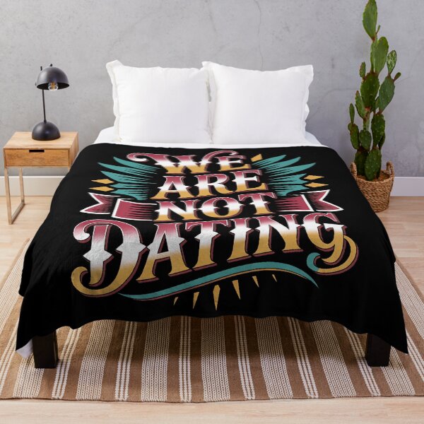 Item preview, We Are Not Dating Situationship Denial Couple designed and sold by MargieLauren.