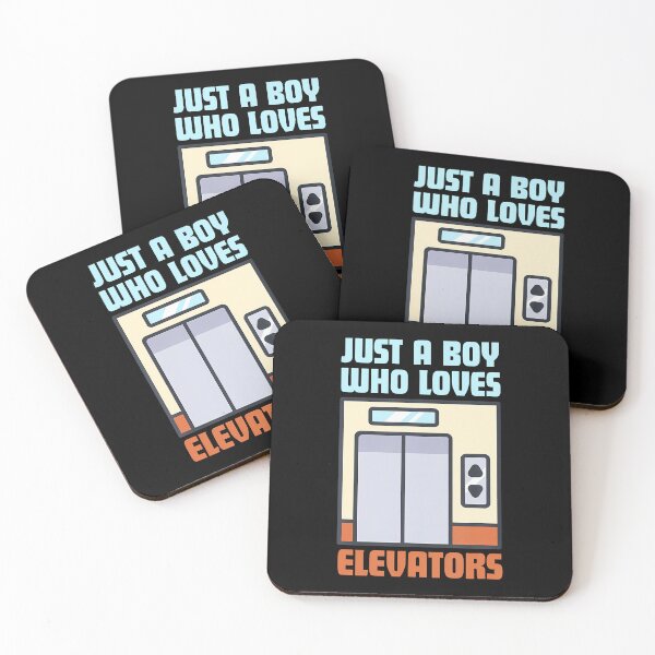 Item preview, Just A Boy Who Loves Elevators Cute Elevator designed and sold by EarlineRenee.
