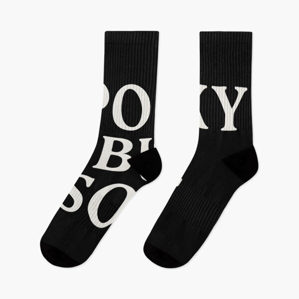 Item preview, Spooky But Soft – Cute Goth Aesthetic Text Design designed and sold by Mouraludia.