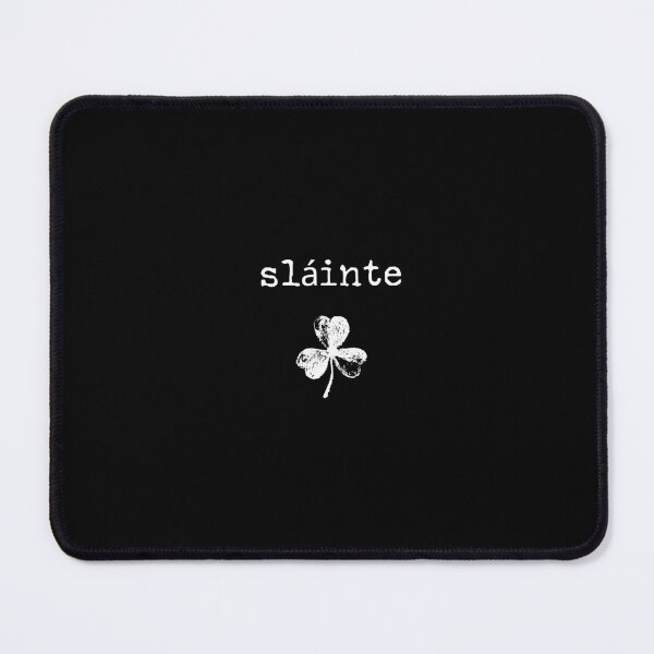 Item preview, Sláinte – Irish Cheers Minimalist Celtic Text Design designed and sold by MyMomentShirt.