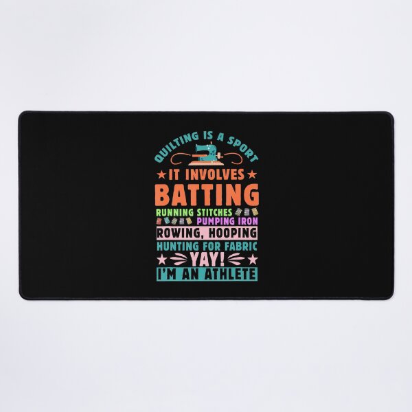 Item preview, Quilting Is A Sport Funny Quilt Sayings Sewer Quilter designed and sold by EarlineRenee.