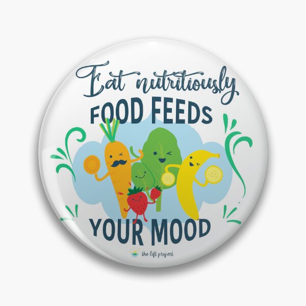 Item preview, Food feeds your mood designed and sold by TheLiftProject.