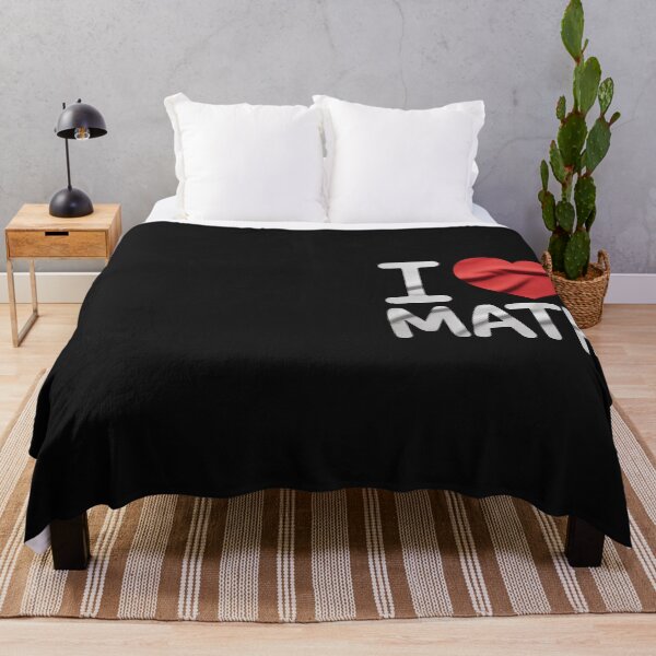 Item preview, I Love Math Mathematics Math Teacher Student Mathematician designed and sold by Hofersofer.