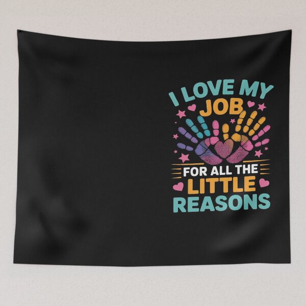 Item preview, I Love My Job For All The Little Reasons Teacher Teach Pre-K designed and sold by Hofersofer.