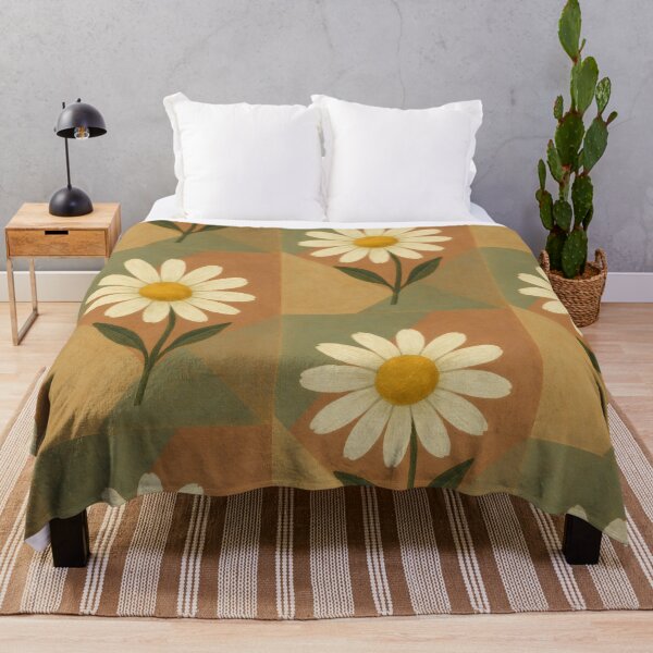 Item preview, Daisy in a Geometric Background designed and sold by Artprint-By-Bri.