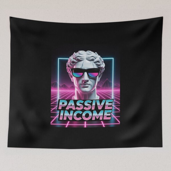 Item preview, Passive Income Vaporwave designed and sold by ACRShop.