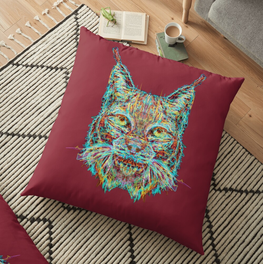 Lynx Floor Pillow