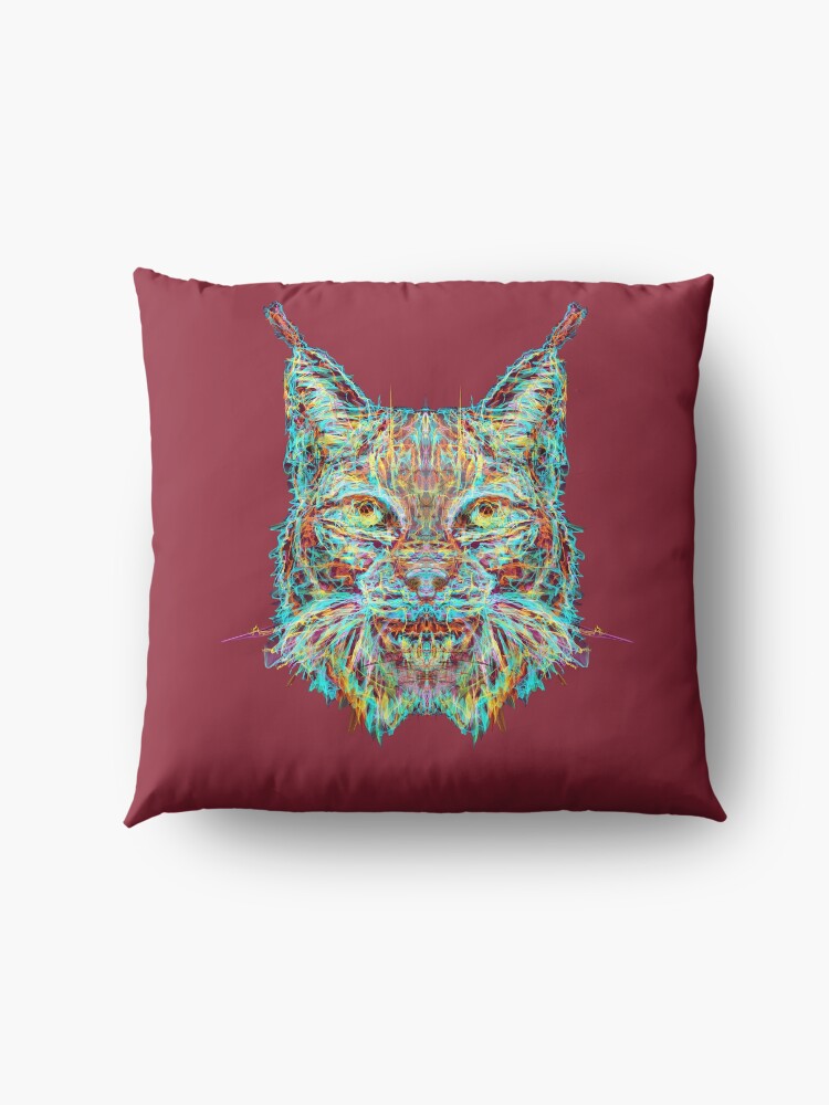 Alternate view of Lynx Floor Pillow