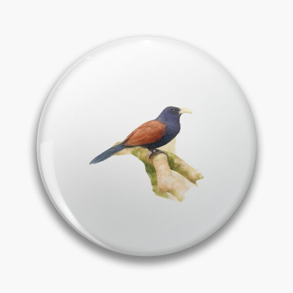 Item preview, Green-billed Coucal (Centropus chlororhynchos) designed and sold by HOMETOWN86.
