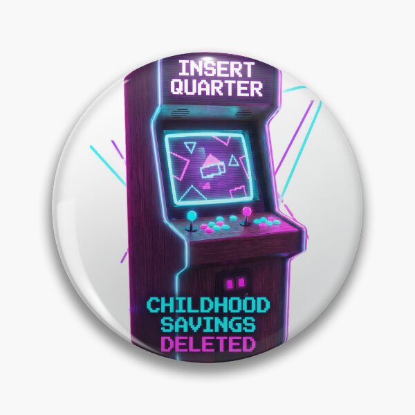 Item preview, Insert Quarter To Continue Retro Arcade Gaming designed and sold by Quillway.