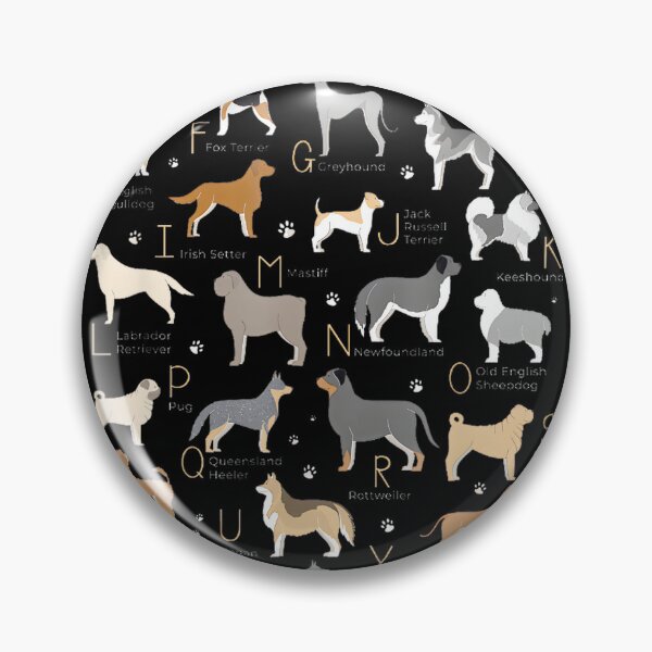Artikelvorschau, Hunderassen-Alphabet: Hundebegleiter A-Z von Merch, limitierte Auflage, perfektes Geschenk für dich und deine Freunde entworfen und verkauft von Tara Ware.