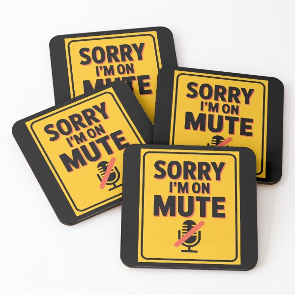 Item preview, Sorry I'm On Mute Zoom Humor designed and sold by ACRShop.