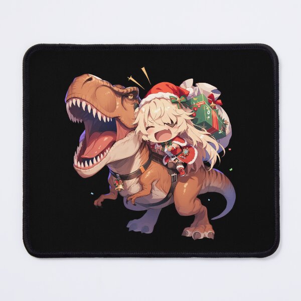 Item preview, Game Fischl Magical Christmas Dino Journey Genshin Impact Anime designed and sold by CarlosBender.