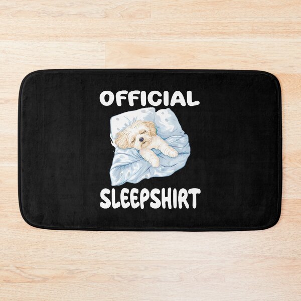 Item preview, Sleepy Maltipoo Dog On Blue Blanket Pillow Art By Merch, Limited Edition, Perfect Gift For You And  designed and sold by Tara Ware.