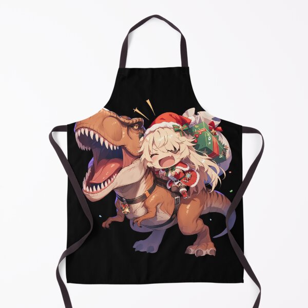 Item preview, Game Fischl Magical Christmas Dino Journey Genshin Impact Anime designed and sold by CarlosBender.
