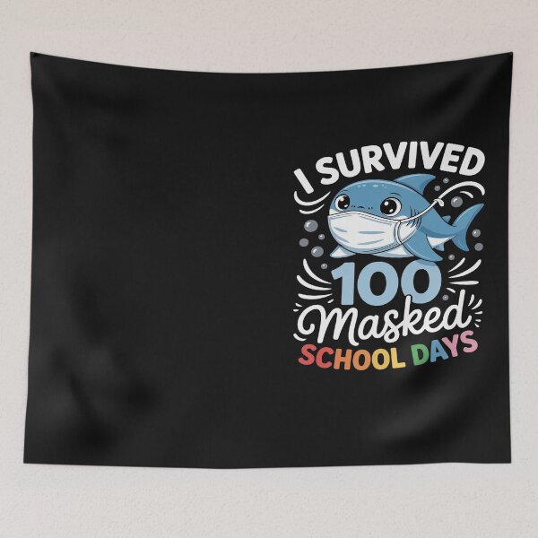 Item preview, I Survived 100 Masked School Days 2021 Teacher Student Gift designed and sold by Hofersofer.