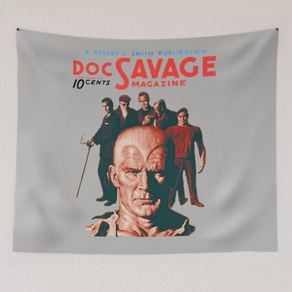 Item preview, Doc Savage [design 2] [black] designed and sold by red-leaf.