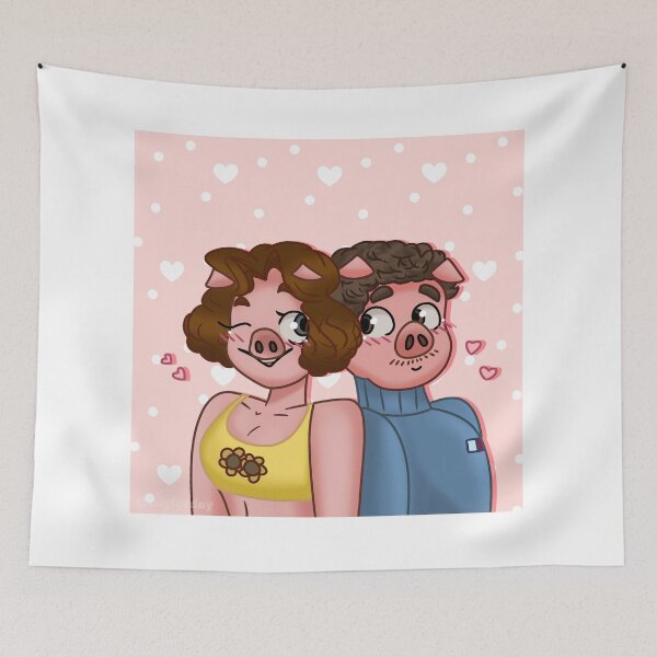 Item preview, Piggy Love designed and sold by PigForday.