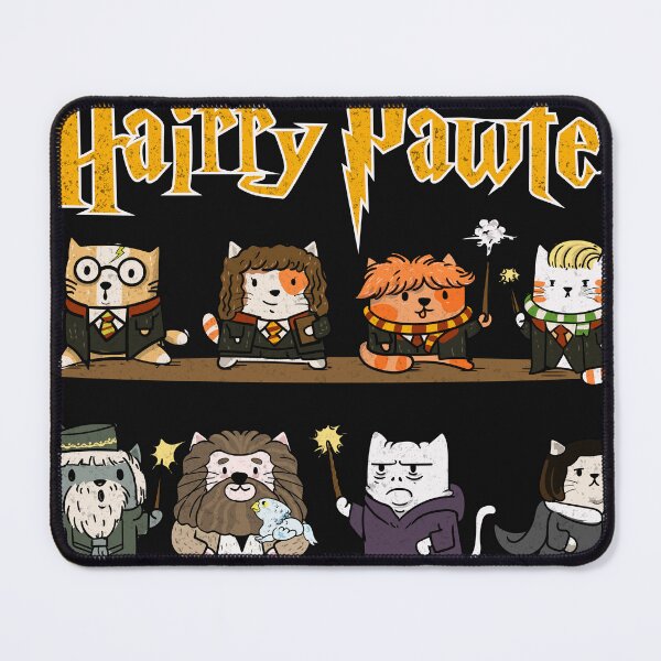 Item preview, Hairry Pawter and the Magical Meowgic Cats designed and sold by AdyKurniawan.