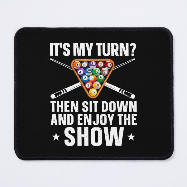 Item preview, Funny 8 Ball Pool Pool Player Billiards designed and sold by AndreaBonnie.