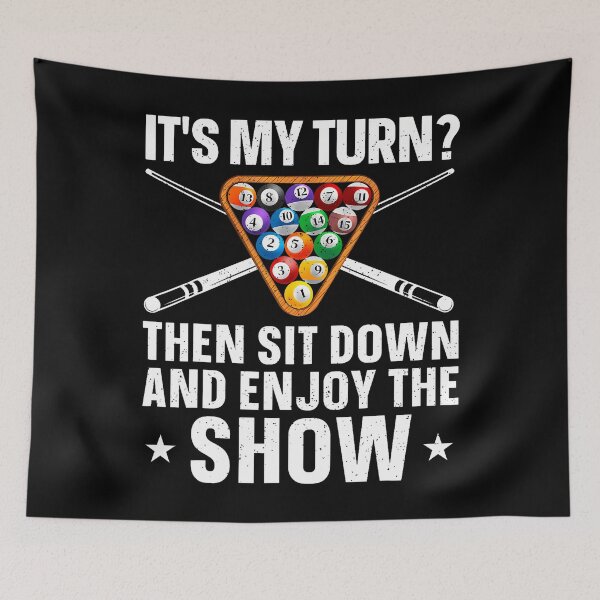 Item preview, Funny 8 Ball Pool Pool Player Billiards designed and sold by AndreaBonnie.
