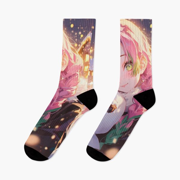 Item preview, Demon Mitsuri Kanroji Christmas Snow Man Sweet Winter Anime Girl Holiday Fantasy designed and sold by CarlosBender.