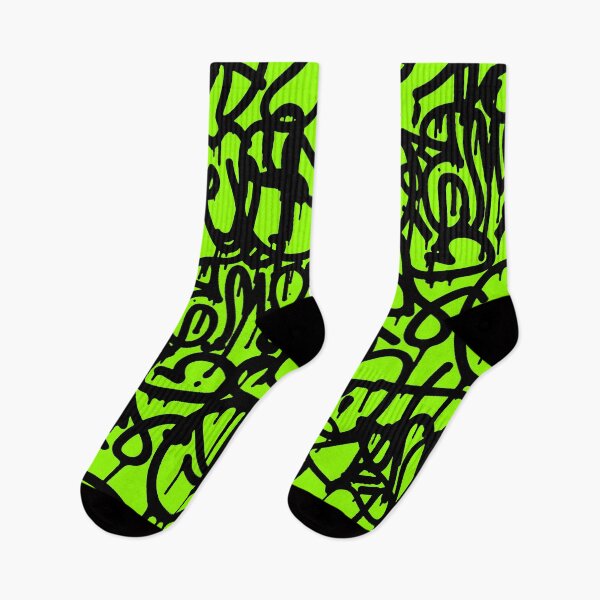 Item preview, Squiggle Graffiti on Green designed and sold by ViaARTfactory.