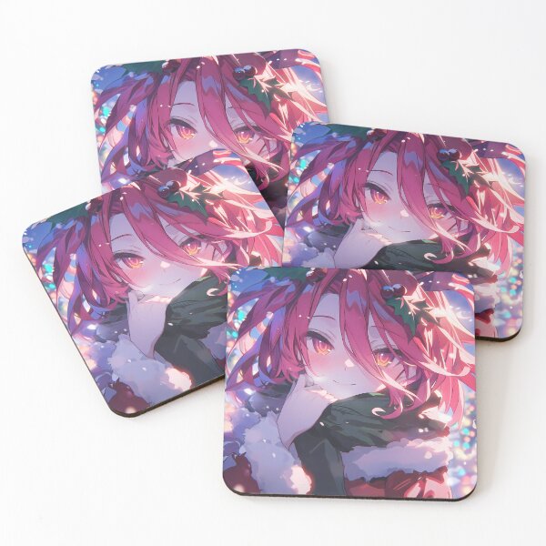 Item preview, Stephanie Dola Christmas No Game No Life Anime Girl Snow Man Winter Festive Lights designed and sold by CarlosBender.