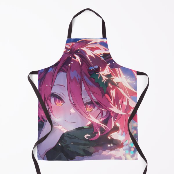 Item preview, Stephanie Dola Christmas No Game No Life Anime Girl Snow Man Winter Festive Lights designed and sold by CarlosBender.