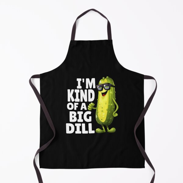 Item preview, I'M Kind Of A Big Dill Funny Dill Pickle With Glasses Veggie designed and sold by SarahLeanne1.