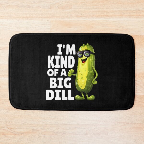 Item preview, I'M Kind Of A Big Dill Funny Dill Pickle With Glasses Veggie designed and sold by SarahLeanne1.