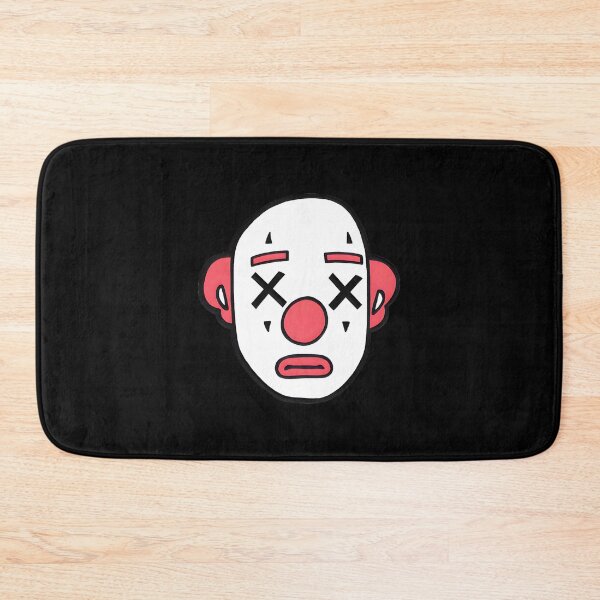Item preview, Sad Clown Face - Red And White Mask By Merch, Limited Edition, Perfect Gift For You And Friends designed and sold by Michelle Mcbride.