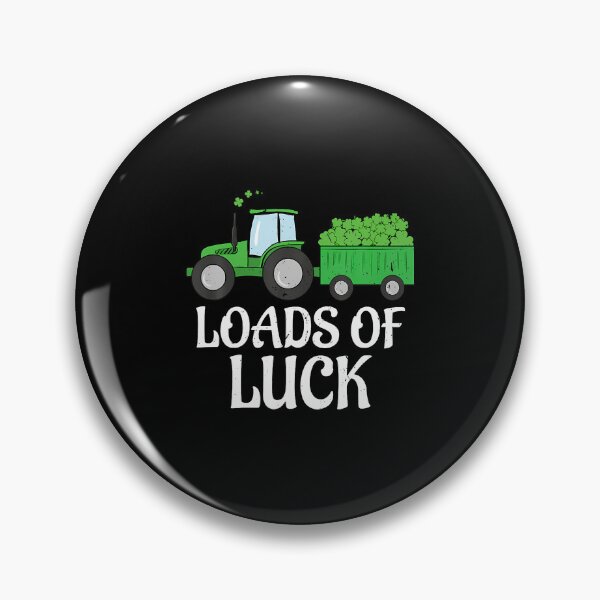 Artikelvorschau, Viel Glück, Traktor, Kleeblatt, St. Patrick's Day, Kleinkinder entworfen und verkauft von EarlineRenee.