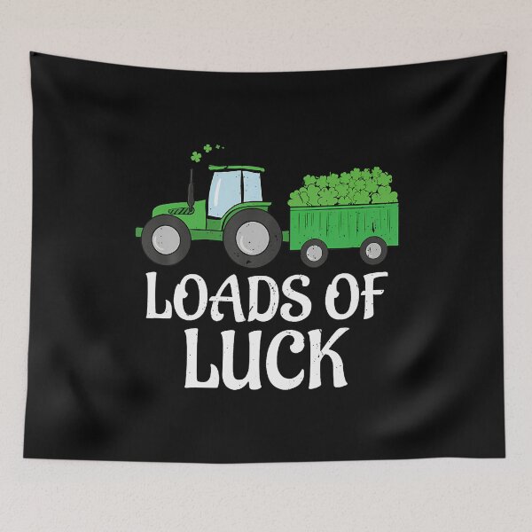 Item preview, Loads Of Luck Tractor Shamrock St Patrick's Day Toddlers designed and sold by EarlineRenee.