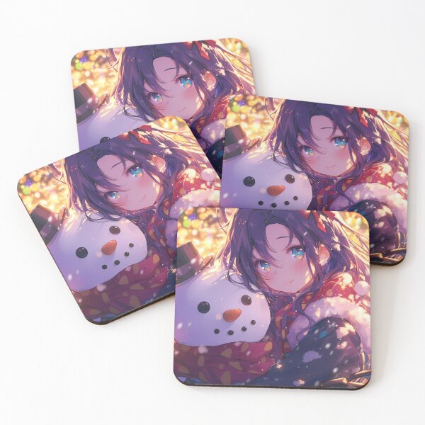 Item preview, Izuna Hatsuse Christmas No Game No Life Anime Girl Snow Man Winter Festive Charm designed and sold by CarlosBender.