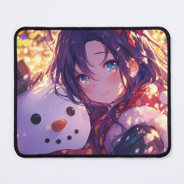 Item preview, Izuna Hatsuse Christmas No Game No Life Anime Girl Snow Man Winter Festive Charm designed and sold by CarlosBender.