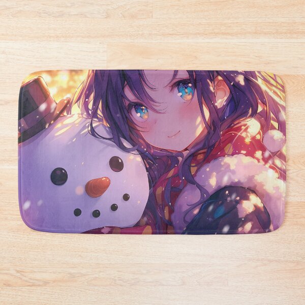 Item preview, Izuna Hatsuse Christmas No Game No Life Anime Girl Snow Man Winter Festive Charm designed and sold by CarlosBender.