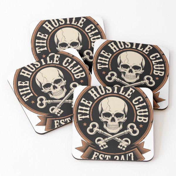 Item preview, The Hustle Club Vintage Badge designed and sold by ACRShop.