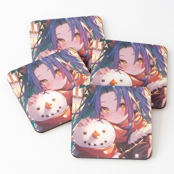 Item preview, Schwi Dola Christmas No Game No Life Anime Girl Snow Man Winter Holiday Soft Lights designed and sold by CarlosBender.
