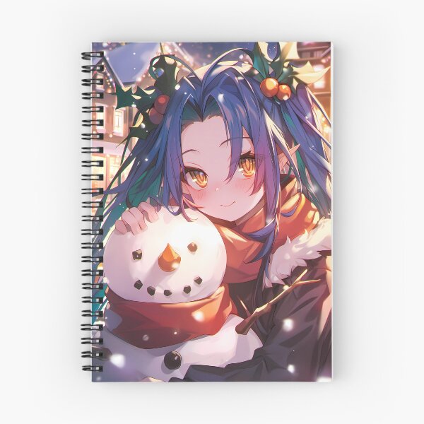 Item preview, Schwi Dola Christmas No Game No Life Anime Girl Snow Man Winter Holiday Soft Lights designed and sold by CarlosBender.